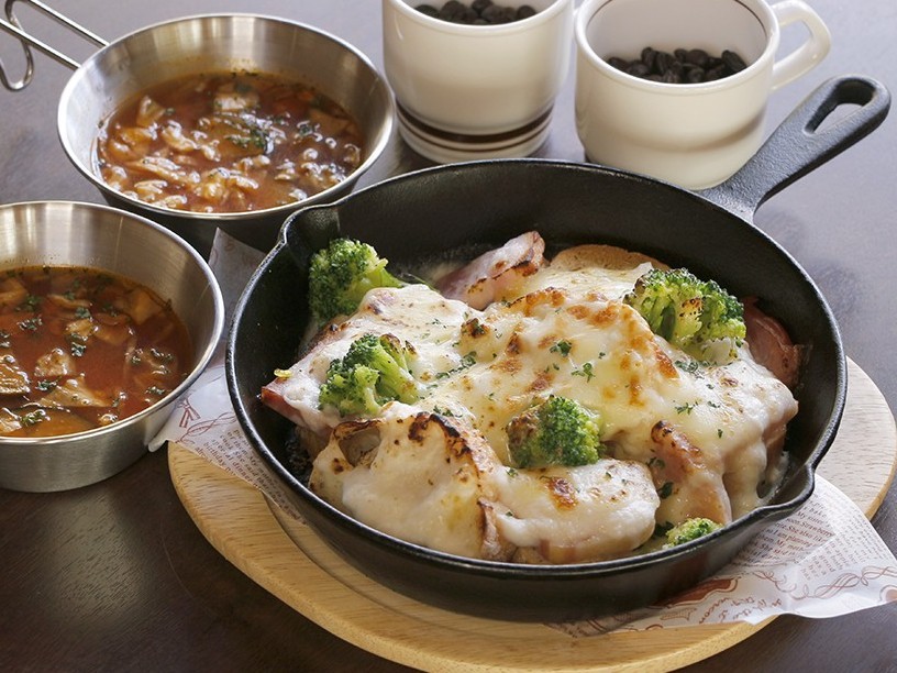 PICA秩父 コテージ「ドギー」｜朝食　モーニング・パングラタン